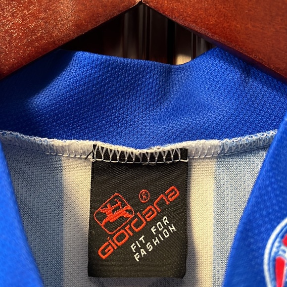 Puma Finauto Rare Multicolored Royal Blue Biker Rear Pocketed Racing Shirt! - Picture 7 of 8